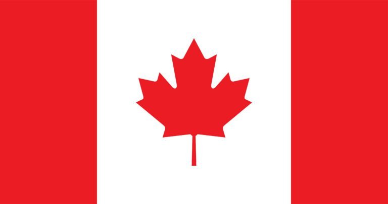 Illustration of Canada flag